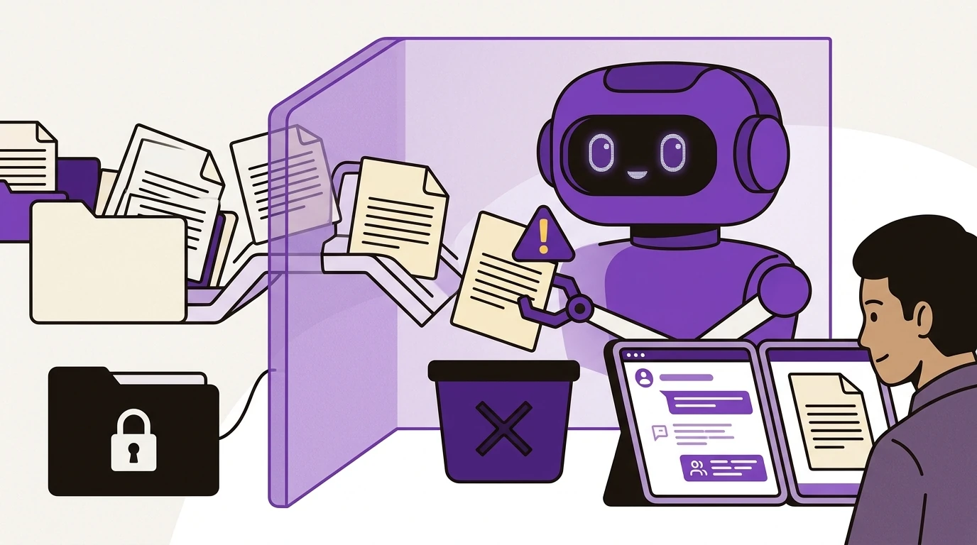 AI mengolah bahan dokumen dalam batas yang ditentukan